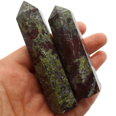 Dragons Blood Japser Polished Points x 2 (156g) - Image 4