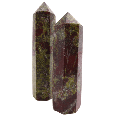 Dragons Blood Japser Polished Points x 2 (156g) - Image 3