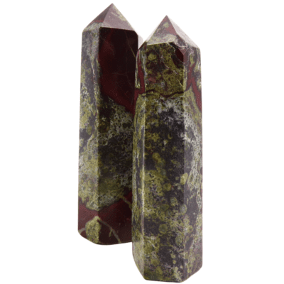 Dragons Blood Japser Polished Points x 2 (146g) - Image 3