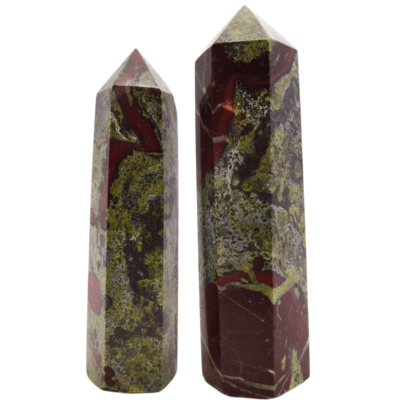 Dragons Blood Japser Polished Points x 2 (146g) - Image 2