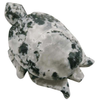 Moss Agate Turtle (110mm x 70mm) - Image 4