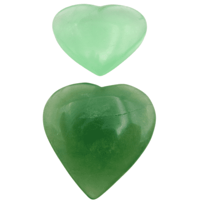 Fluorite Hearts x 2 (98g) - Image 3