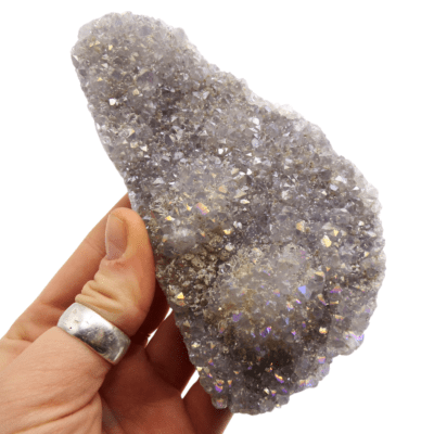 Aura Amethyst Druzy Bed (378g) - Image 4