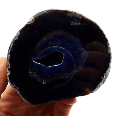 Blue Agate Druzy Geode (70mm x 90mm) - Image 4