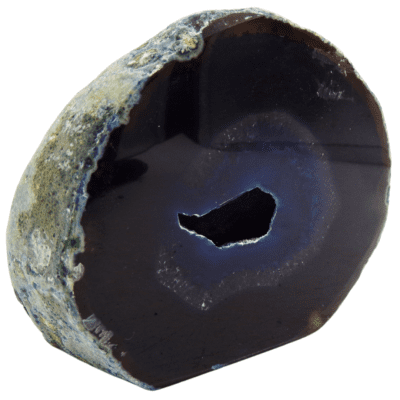 Blue Agate Druzy Geode (70mm x 90mm) - Image 2