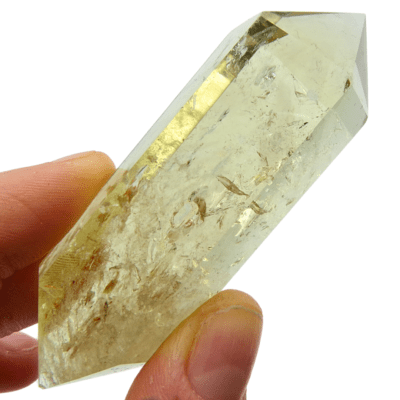 Lemon Quartz Double Terminated Wand (80mm) - Image 4