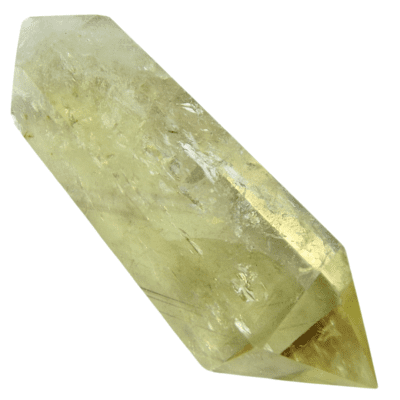 Lemon Quartz Double Terminated Wand (80mm) - Image 2