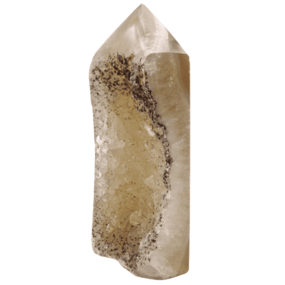 Agate Geode Part-Polished Point (115mm) - Image 3