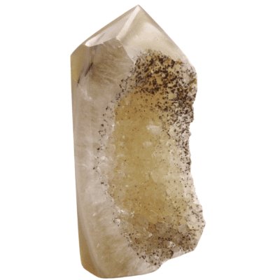 Agate Geode Part-Polished Point (115mm) - Image 2