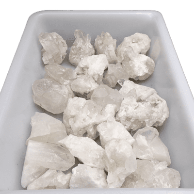 Wholesale Brazilian Clear Quartz Clusters Tray Deal