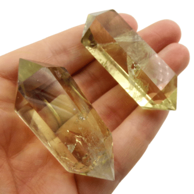 Lemon Quartz Double Terminated Wands x 2 (66g) - Image 4