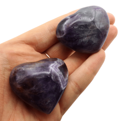 Dream Amethyst Hearts x 2 (98g) - Image 4