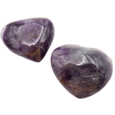 Dream Amethyst Hearts x 2 (98g) - Image 2