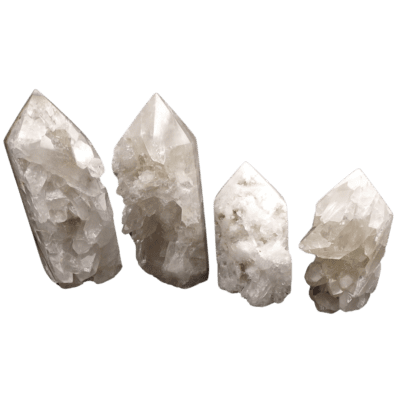 Wholesale Brazilian Clear Quartz Cluster Points