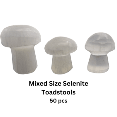 Wholesale Selenite Toadstools