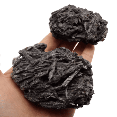 Black Kyanite Clusters x 2 (306g) - Image 4