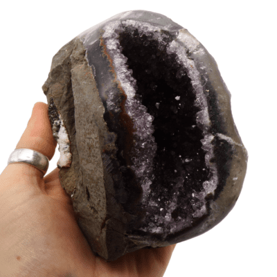 Druzy Uruguayan Amethyst Geode (1KG) - Image 5