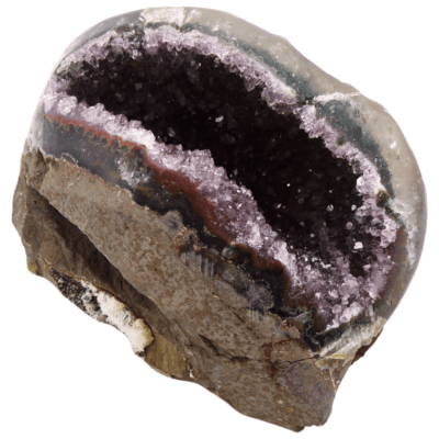 Druzy Uruguayan Amethyst Geode (1KG) - Image 3