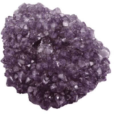 Polished Amethyst Druzy Bed Formation (942g) - Image 2