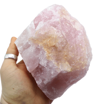 Raw Rose Quartz Chunk (1.2KG) - Image 4