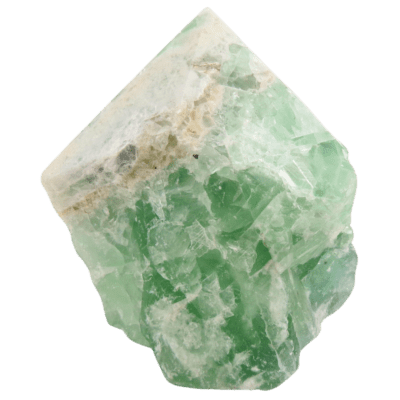 Wholesale Fluorite Cut Base Point