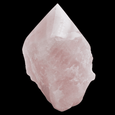 Rose Quartz Cut Base Point (90mm) - Image 3