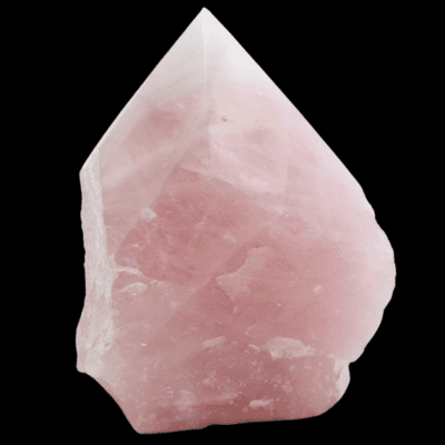 Rose Quartz Cut Base Point (90mm) - Image 2