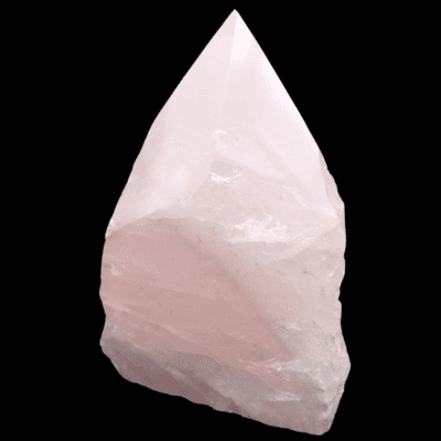 Rose Quartz Cut Base Point (95mm) - Image 2