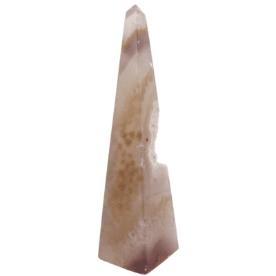 Natural Agate Druzy Obelisk (165mm x 40mm) - Image 2