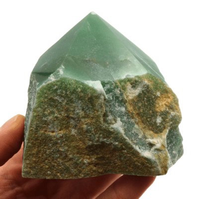 Green Aventurine Cut Base Point (75mm) - Image 4