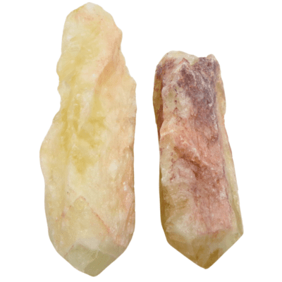 Natural Citrine Points x 2 (232g) - Image 2