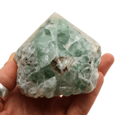 Fluorite Cut Base Point (70mm x 90mm) - Image 4