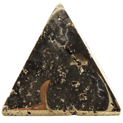 Druzy Pyrite Pyramid (50mm) - Image 3