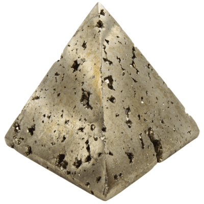 Druzy Pyrite Pyramid (50mm) - Image 2