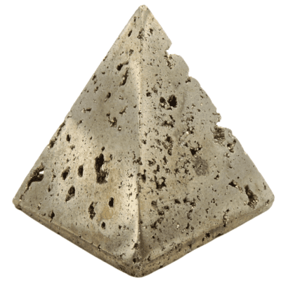 Druzy Pyrite Pyramid (50mm) - Image 2