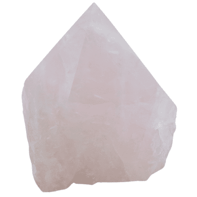 Rose Quartz Cut Base Point (80mm) - Image 2