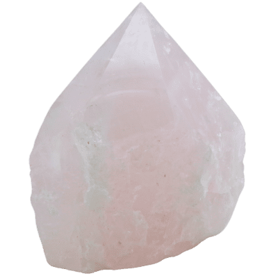 Wholesale Rose Quartz Cut Base Point