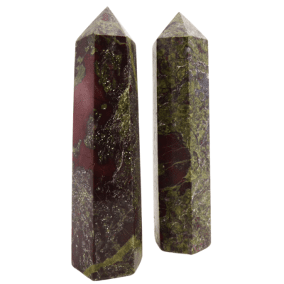 Dragons Blood Japser Polished Points x 2 (188g) - Image 3