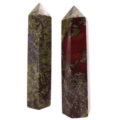 Dragons Blood Japser Polished Points x 2 (188g) - Image 2