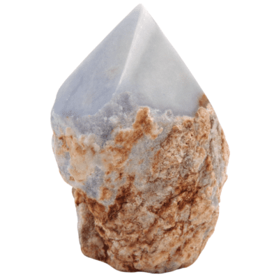 Angelite Cut Base Point (90mm) - Image 3