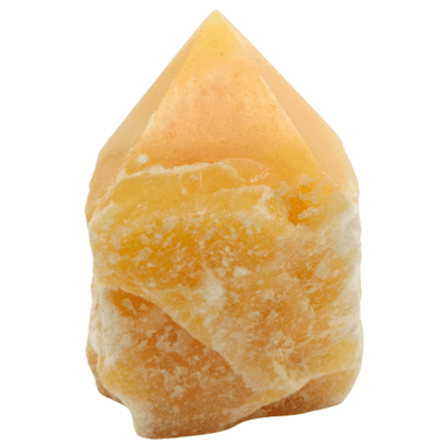 Orange Calcite Cut Base Point (95mm) - Image 2