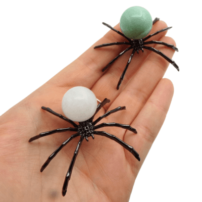 Gemstone Sphere Spiders x 2 - Image 4