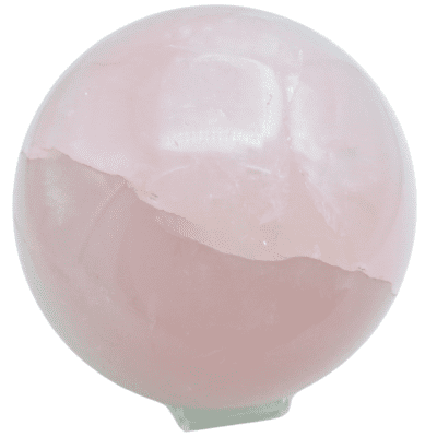 Rose Quartz Sphere (80mm) - Image 2