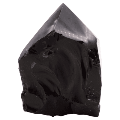 Black Obsidian Cut Base Point (100mm x 65mm) - Image 2