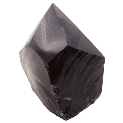 Black Obsidian Cut Base Point (75mm x 75mm) - Image 3