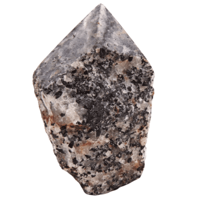 Tourmalinated Quartz Cut Base Point (100mm x 65mm) - Image 2