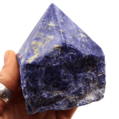 Sodalite Cut Base Point (85mm x 65mm) - Image 4