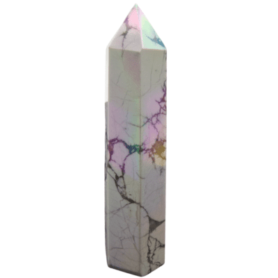 Aura White Howlite Polished Point (94mm) - Image 3