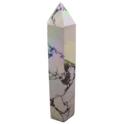 Aura White Howlite Polished Point (94mm) - Image 2