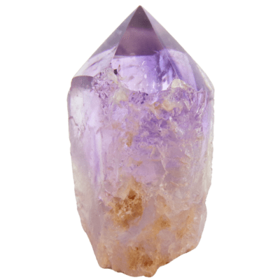 Wholesale Inclusion Amethyst Cut Base Point